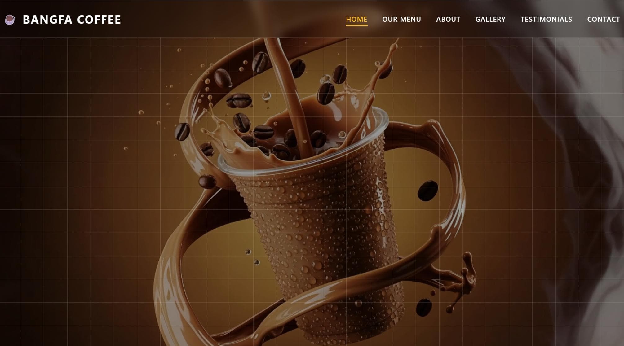 Website Coffee Shop